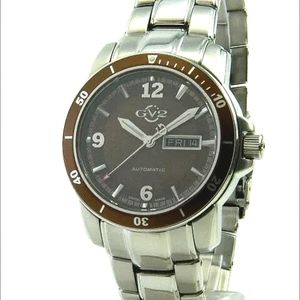 Gv2 By Gevril Stainless Steel Swiss Automatic Limited Edition 46/500 Watch 4801
